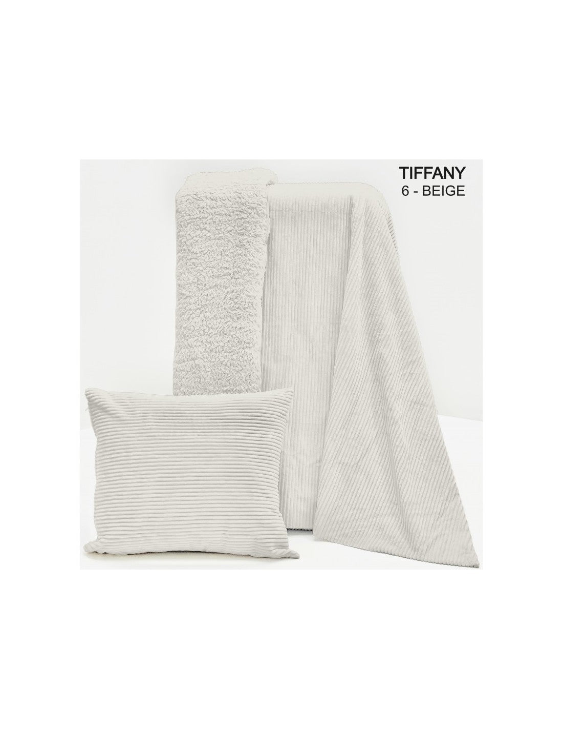 Cojin-Manta sherpa para sofa