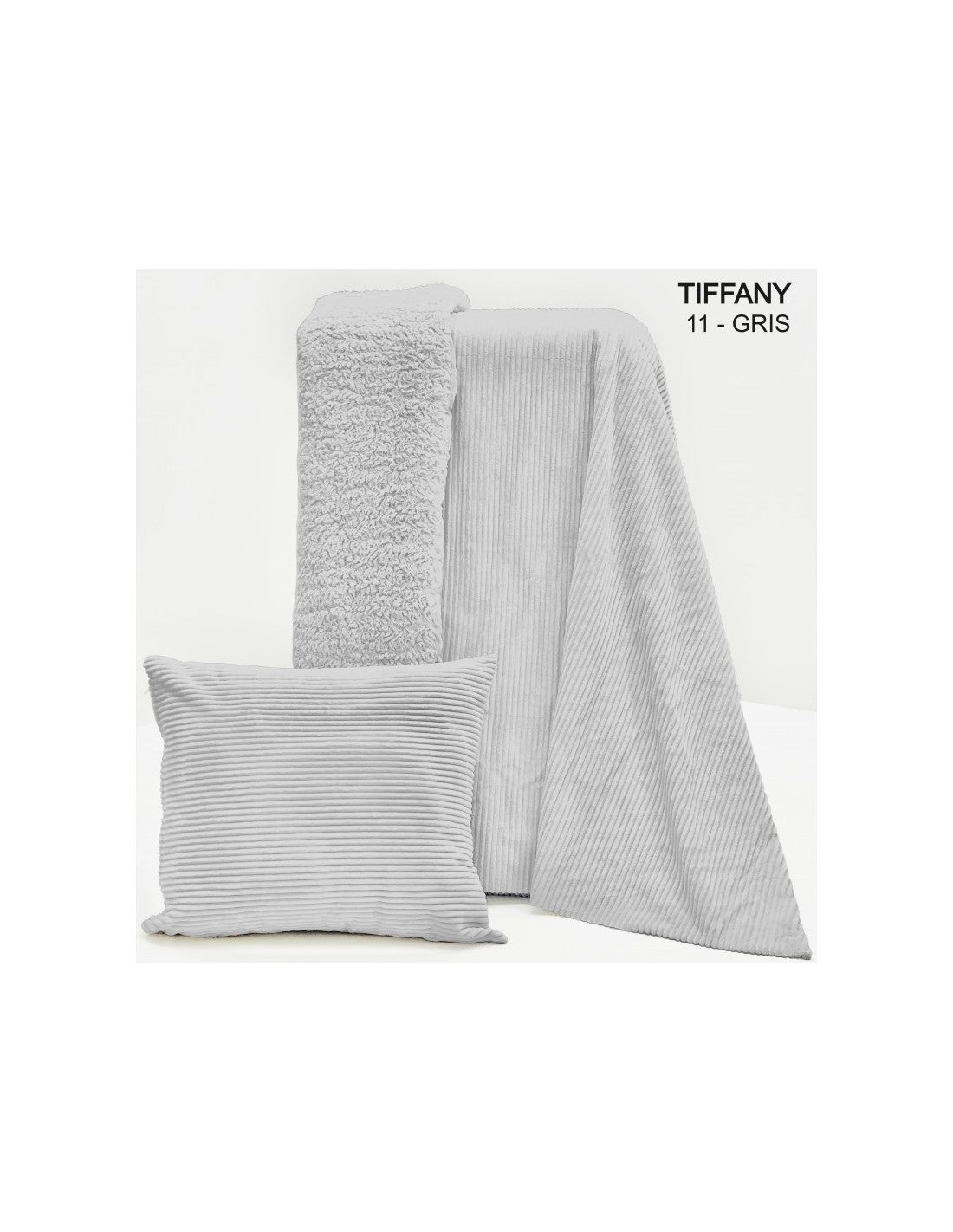 Cojin-Manta sherpa para sofa